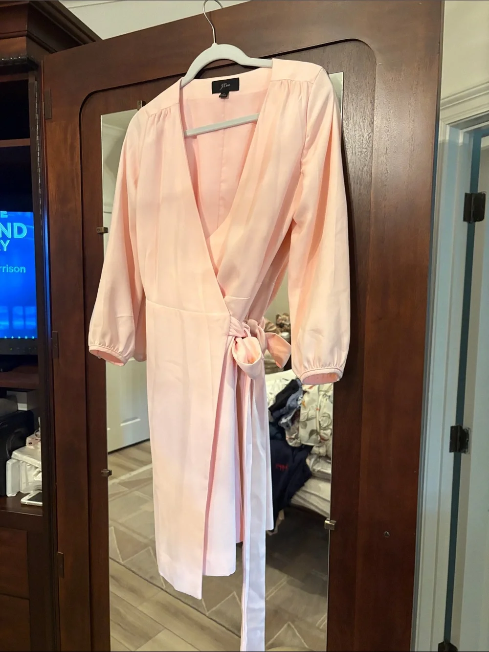 J Crew Crepe Wrap Dress